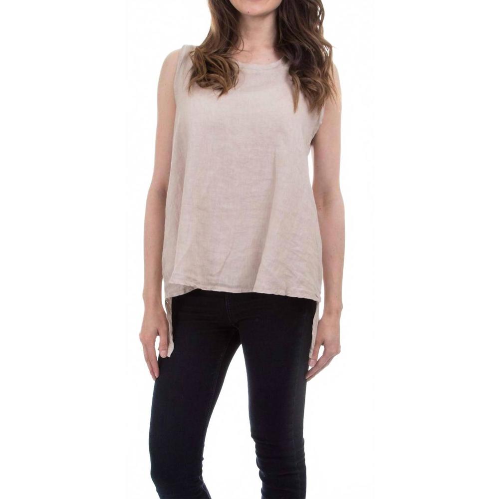 NEW GIGI MODA gloria sleeveless top in sand